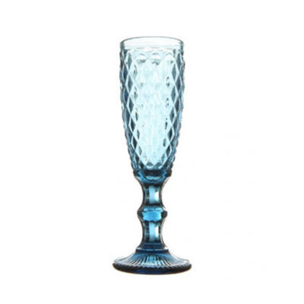 Champagne Glass - Blue